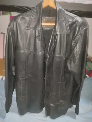 Chaqueta de piel botones Talla 46,,48