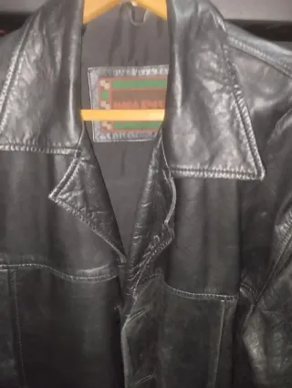 Chaqueta de piel botones Talla 46,,48