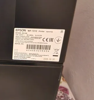 Impresora Epson Workforce WF-7210