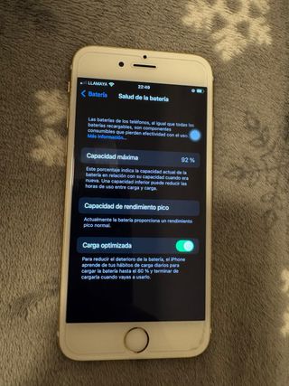 iPhone 6 Oro/Bianco con accessori Batteria 92%