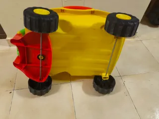 Carrito de playa infantil amarillo