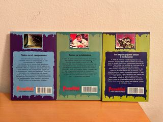 Libros de Pesadillas (Goosebumps) en castellano.
