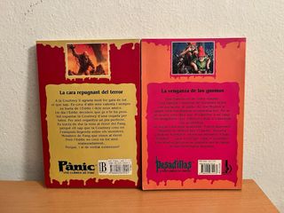 Libros de Pesadillas (Goosebumps) en castellano.