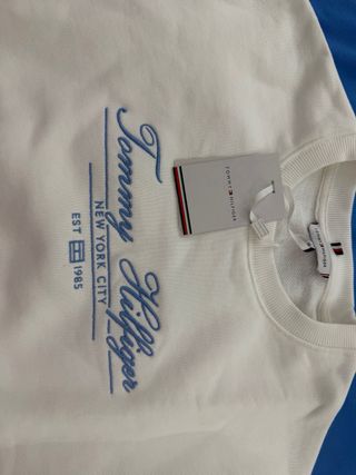Felpa Tommy Hilfiger bianca