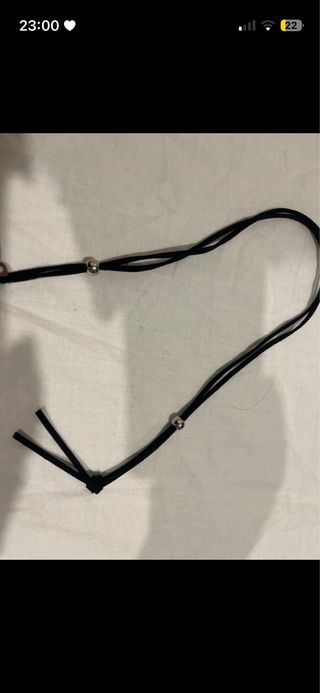 Collana con ciondolo carretto argento