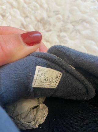 Zapatillas Vans Azul Marino y Blanco