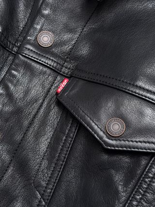 Cazadora Levi's de cuero de búfalo Talla M