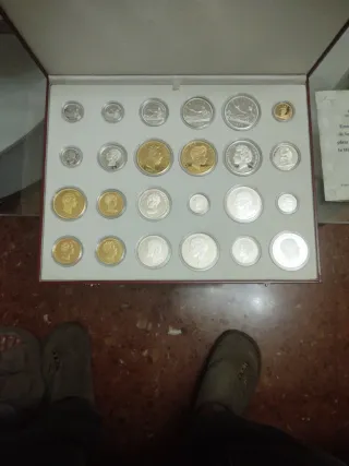 Réplicas Monedas Historia Peseta Plata Oro