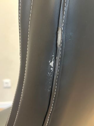 Silla de oficina ergonómica negra