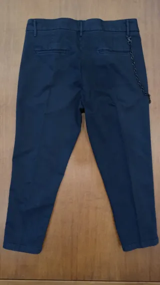 Pantaloni chino Obrik blu navy