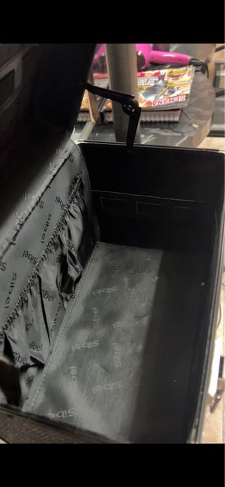 Maletín Profesional Sibel Brillante Negro/Plata