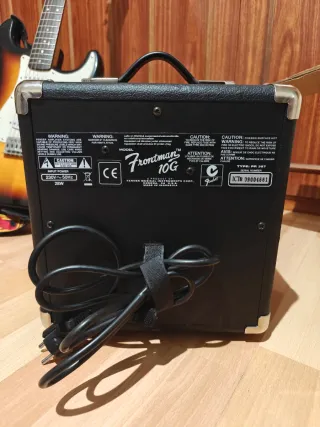 Amplificador Fender Frontman 10G Guitarra + Caja
