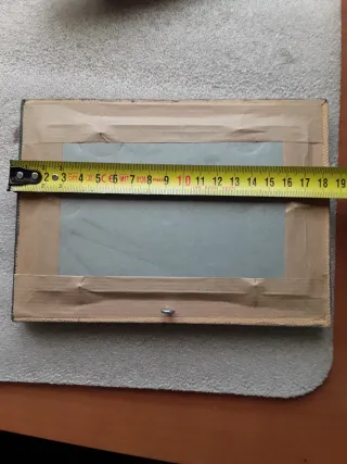 Antiguo azulejo de cuerda seca toledano