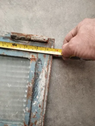 Tapa de registro con marco y cristal