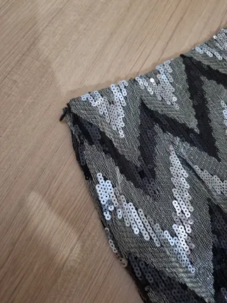 Falda lentejuelas de vera & lucy