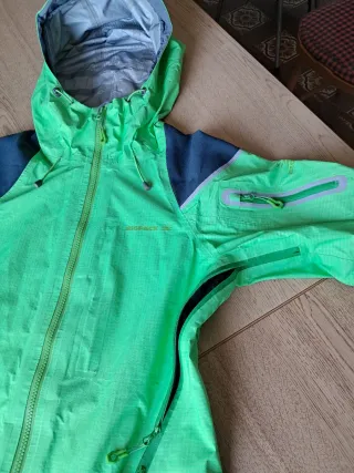 Chubasquero Cortavientos BIGPACK Mujer Verde