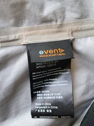 Chubasquero Cortavientos BIGPACK Mujer Verde