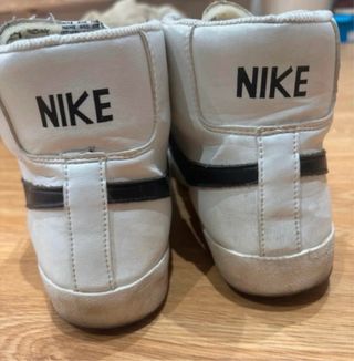 Nike Blazer Mid Zapatillas Blancas Negras