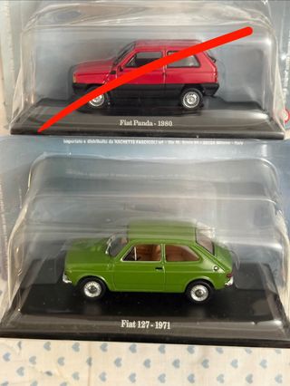 Modellini Fiat collezione - Hachette