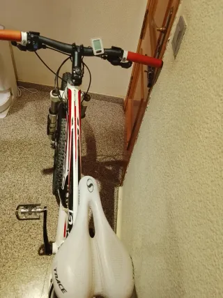 Bicicleta de carretera Mendiz Azul y bicleta monta