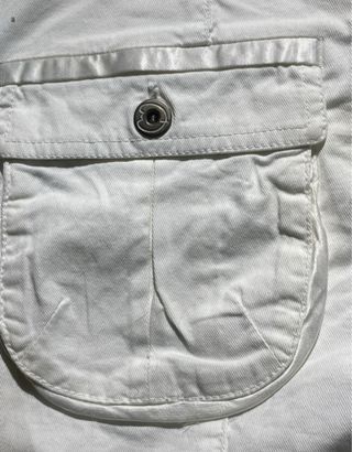 Jeans corti Patrizia Pepe Y2K Bianchi