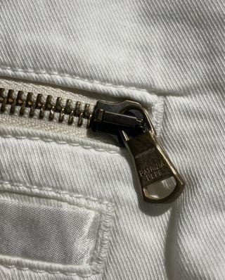 Jeans corti Patrizia Pepe Y2K Bianchi