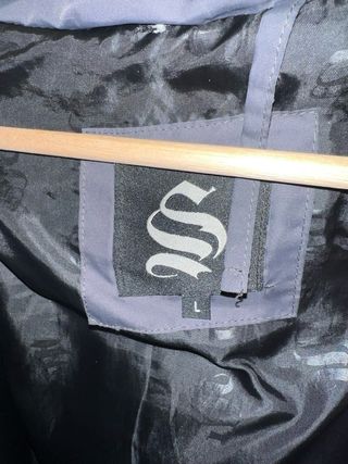 Parka Sinners Attire Gris con Capucha