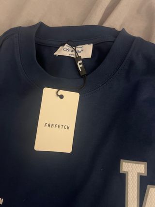 Maglietta Off-White LA Dodgers Blu Taglia S