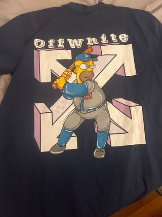 Maglietta Off-White LA Dodgers Blu Taglia S