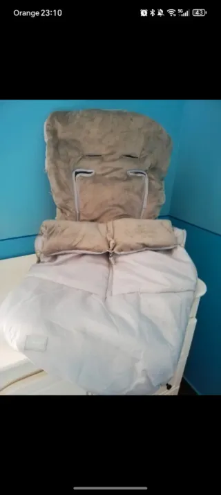 Funda y saco para silla de bebé