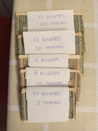 Lote Billetes Euskadi