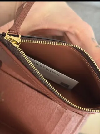 Portafoglio Louis Vuitton donna marrone