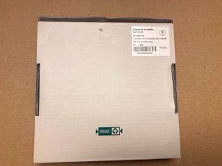 Cuore natalizio in ceramica da appendere