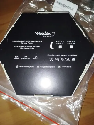 3 Pares Calcetines Rainbow Socks Animales NUEVOS.