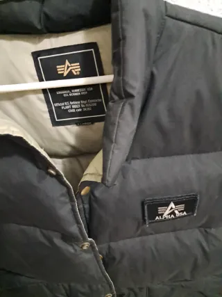 CHALECO ALPHA INDUSTRIES