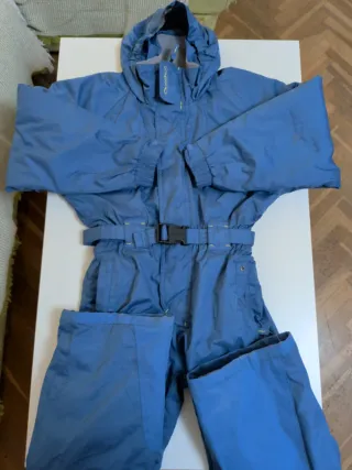 Mono de esquí azul talla 10