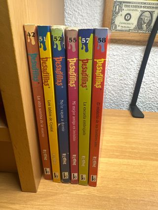 Libros pesadillas Reservado