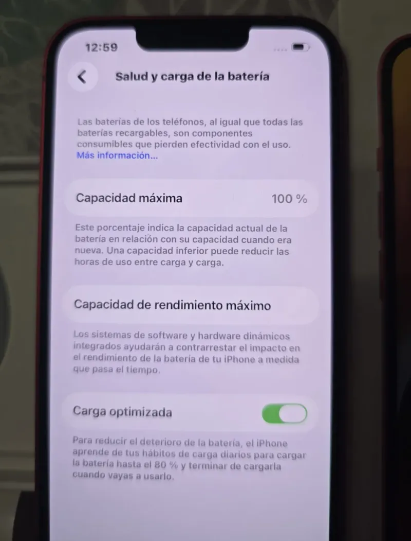 iPhone 13 128GB Rojo Nuevo afbeelding 4