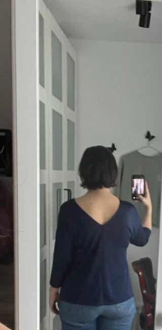 Camiseta estampada manga 3/4