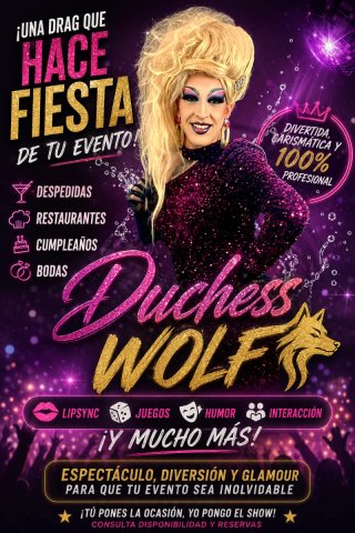 Drag Queen para eventos.