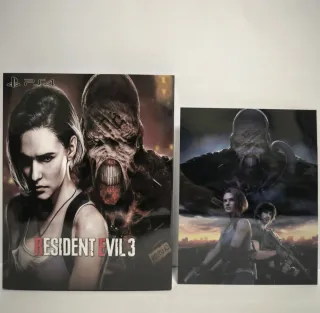 Juan M 3 Fundas PS4 Resident Evil Origins, RE2 RE3