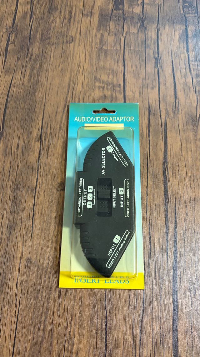 Conmutador Selector video audio analogico