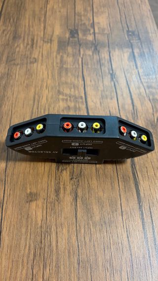 Conmutador Selector video audio analogico