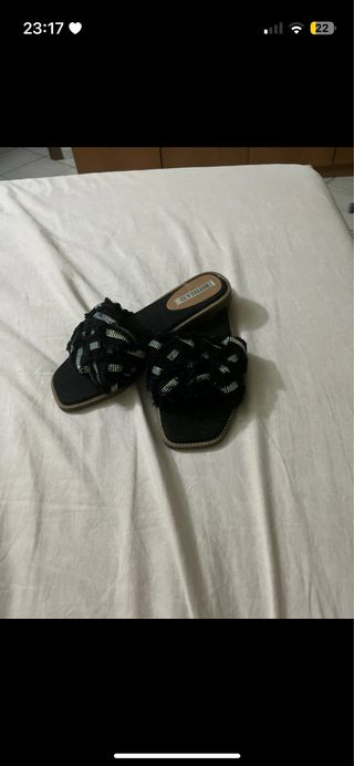 Ciabattine Bottega 22 nere