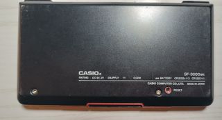 Agenda Elettronica Casio SF-3000BK