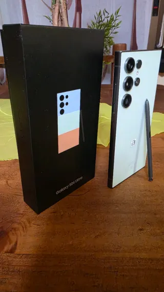 Samsung S24 Ultra Verde/Blanco