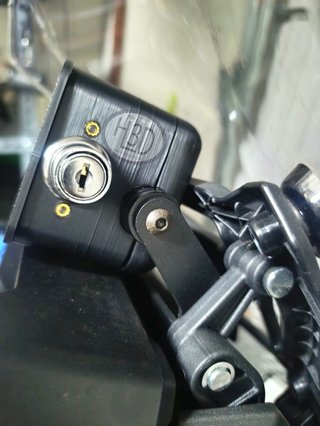 Voge 900 DSX Soporte Barra 22mm Especial GPS Carpu