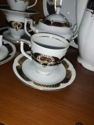 Vajilla Graf von Henneberg 1777 Porcelana