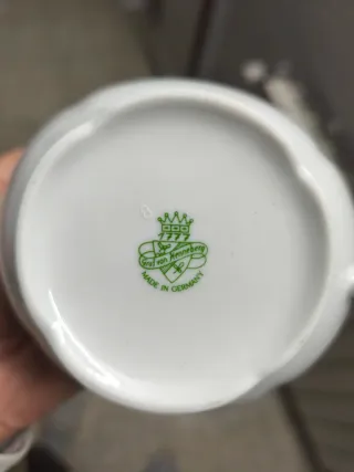 Vajilla Graf von Henneberg 1777 Porcelana