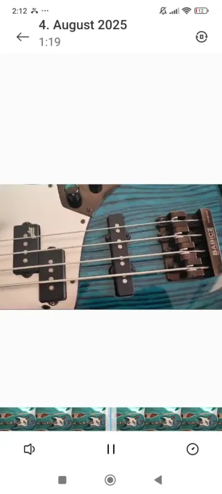 Bajo Eléctrico LTD PT 4 Pancho Tomaselli